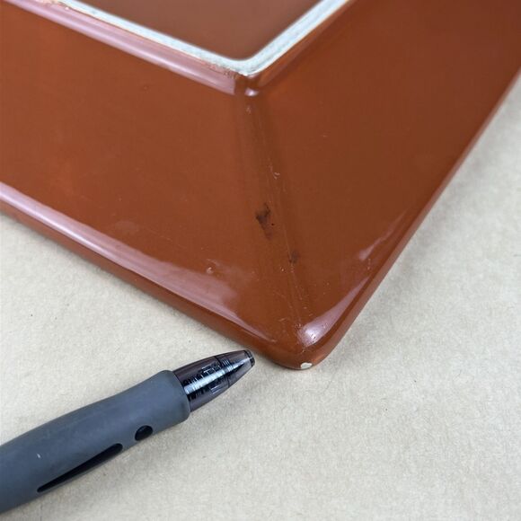 Home Studio BAJA COLLECTION 11” Square Plate Dinner Plate Dishwasher Safe - Picture 10 of 11